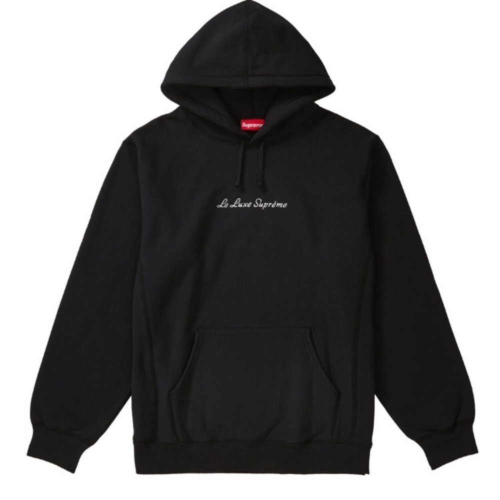 🚫Sold🚫 Supreme Le Luxe Hooded Sweatshirt BLACK
